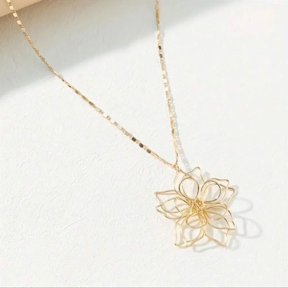 Bohoβflower necklaceβM883